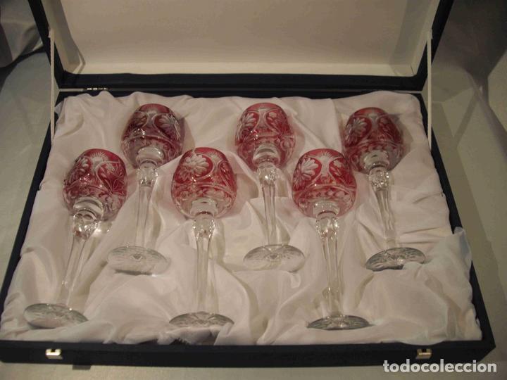 Vintage: ESTUCHE 6 COPAS 25 - Foto 1