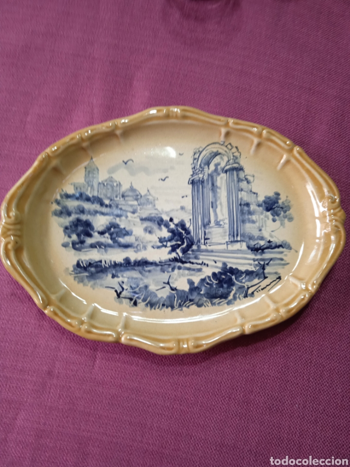 Vintage: Bandeja decorativa ITALIA