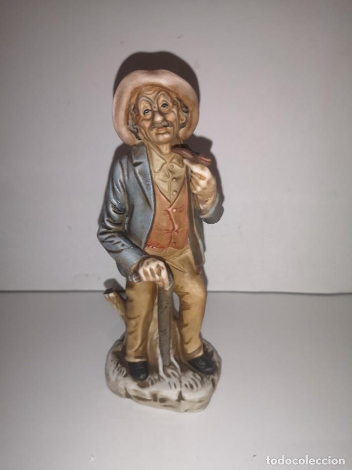 Vintage: Figura hombre de Biscuit