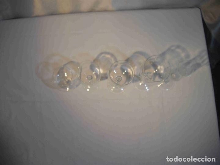 Vintage: SET 6 COPAS CAVA BOCA ABIERTA - Foto 3