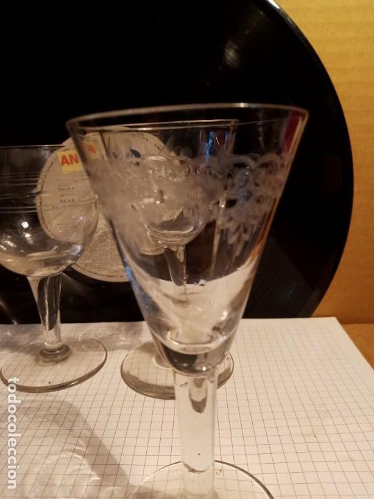 Vintage: COPAS - CRISTAL - COLECCION . - Foto 4