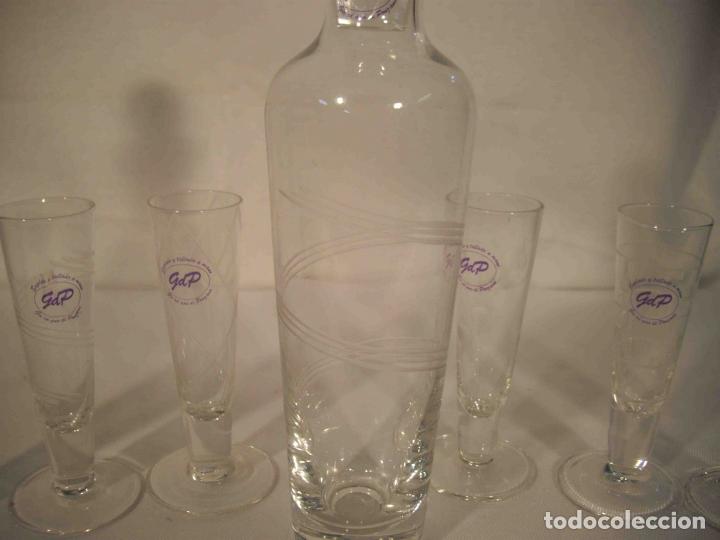 Vintage: SET BOTELLA 6 CHUPITOS ESTUCHE - Foto 5