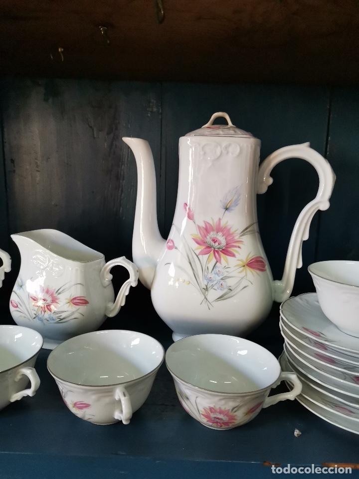 Vintage: JUEGO DE CAFE EN PORCELANA VISTA ALEGRE