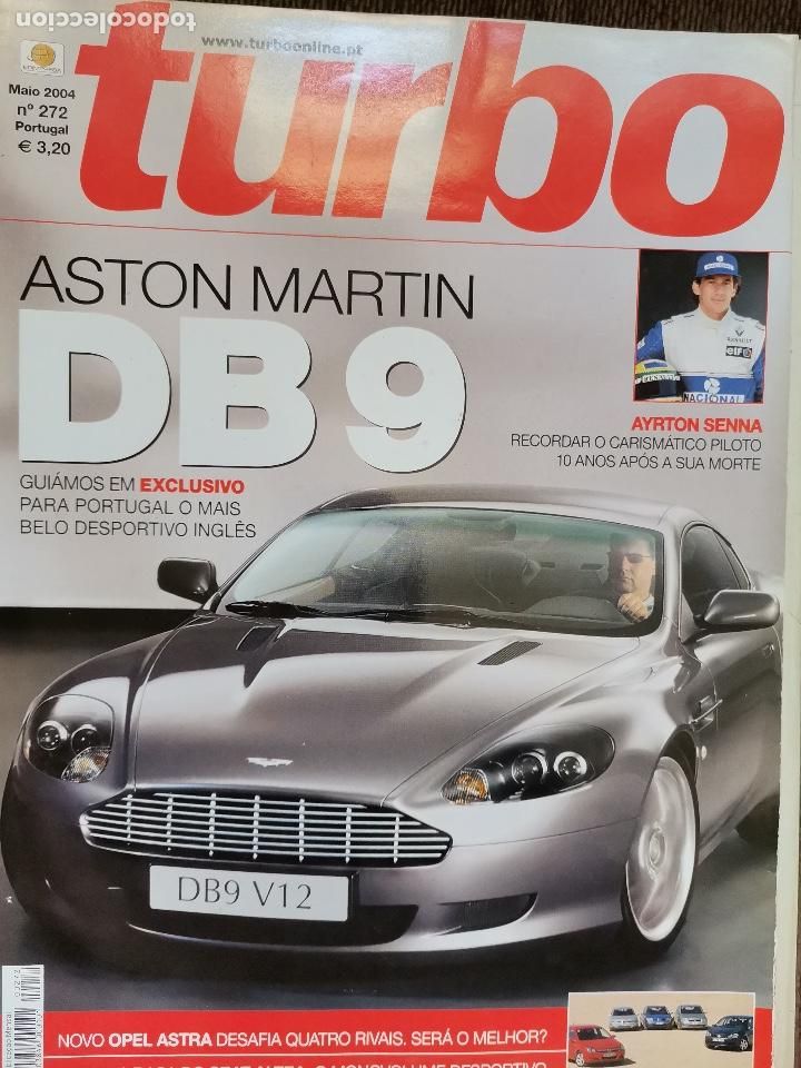 Vintage: REVISTA TURBO 2004 - ASTON MARTIN BB9 - SEAT ALTEA - OPEL CORSA - AYRTON SENNA
