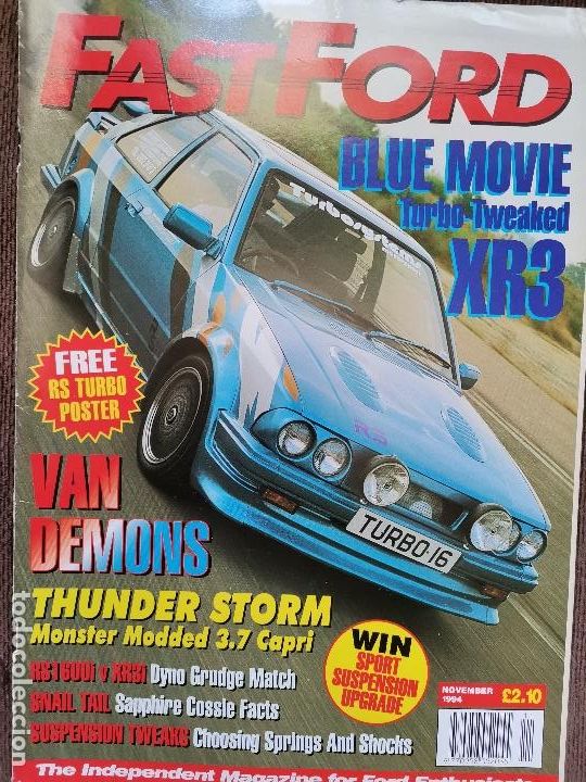Vintage: 1995 REVISTA FAST FORD - FORD RS 1600 I V XR3I - FORD 3.7 CAPRI