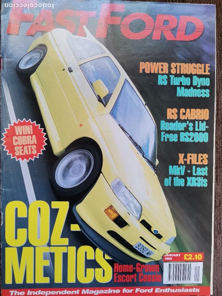 Vintage: 1995 REVISTA FAST FORD - RS TURBO DYNO MADNESS - FORD RS CABRIO - MKV LAST OF XR3 IS