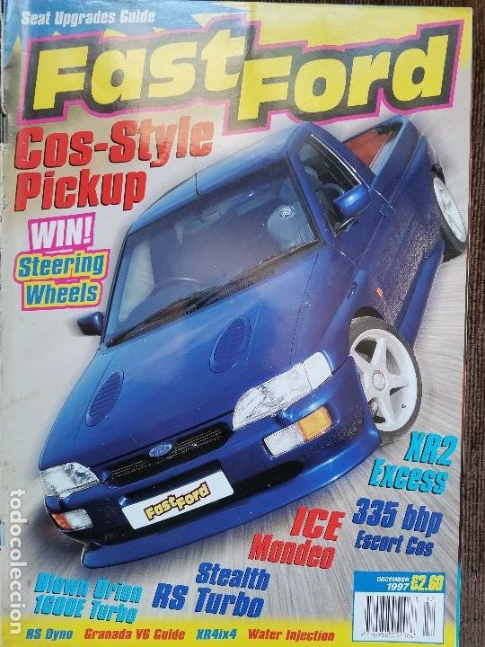 Vintage: 1997 REVISTA FAST FORD - ORION 1600E TURBO - ICE MONDEO - XR2 335 HP