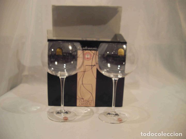 Vintage: JUEGO DOS COPAS BALON - Foto 1