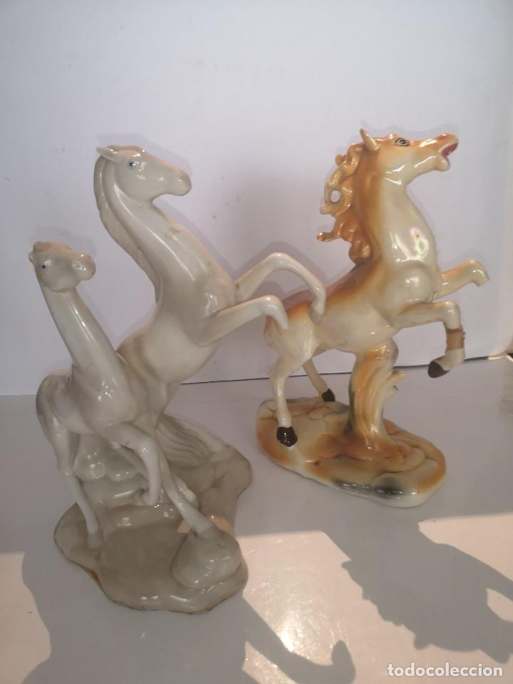 Vintage: Caballos de cer&aacute;mica - Foto 1