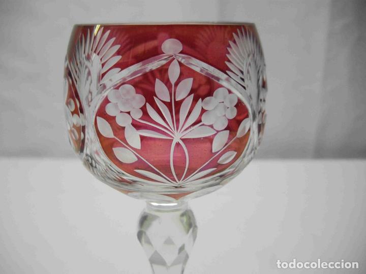 Vintage: COPA LEONOR 21 ROJO PIE TALLA - Foto 3