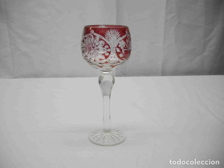 Vintage: COPA LEONOR 21 ROJO PIE TALLA - Foto 1