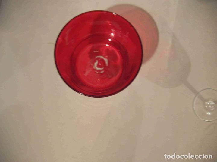Vintage: COPA CALIZ ROJO 24 - Foto 3