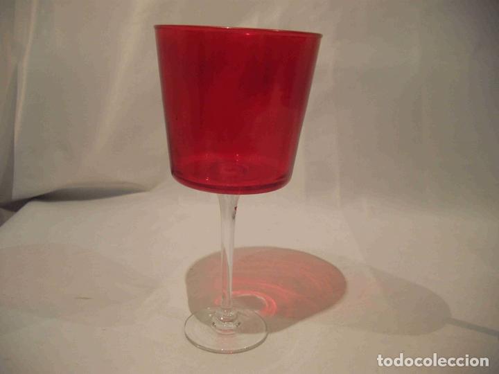 Vintage: COPA CALIZ ROJO 24 - Foto 1