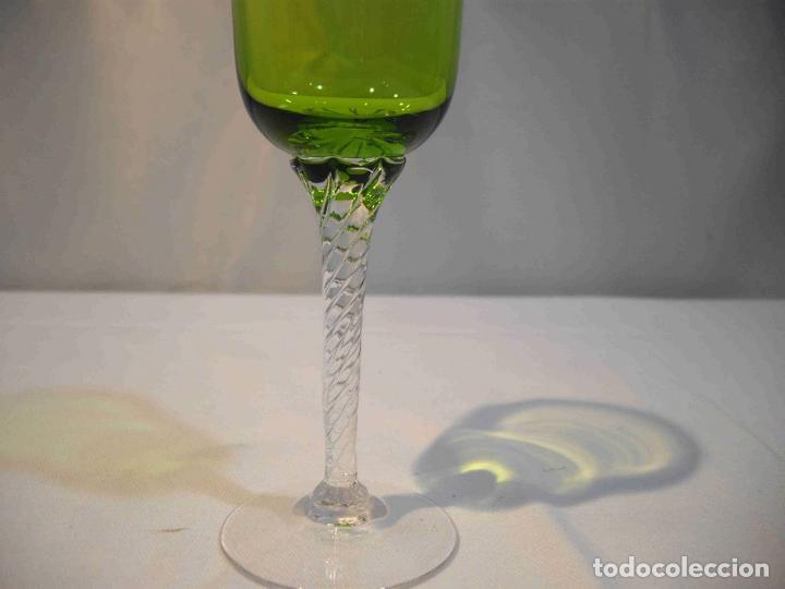 Vintage: COPA DE VINO VERDE - Foto 3