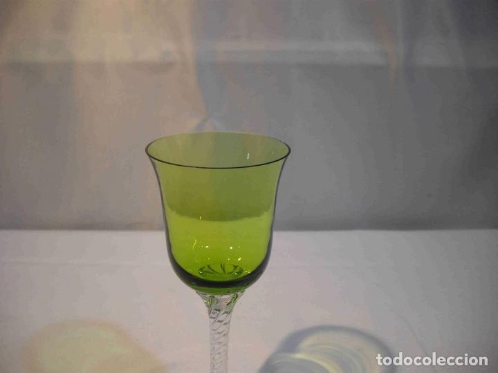 Vintage: COPA DE VINO VERDE - Foto 4