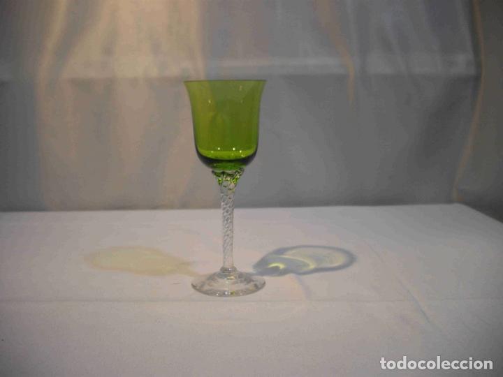 Vintage: COPA DE VINO VERDE - Foto 1
