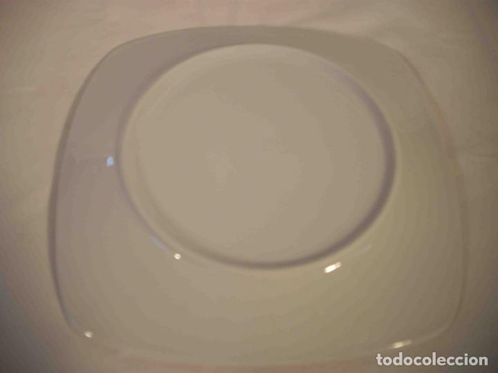 Vintage: PLATO BLANCO CUADRADO - Foto 4