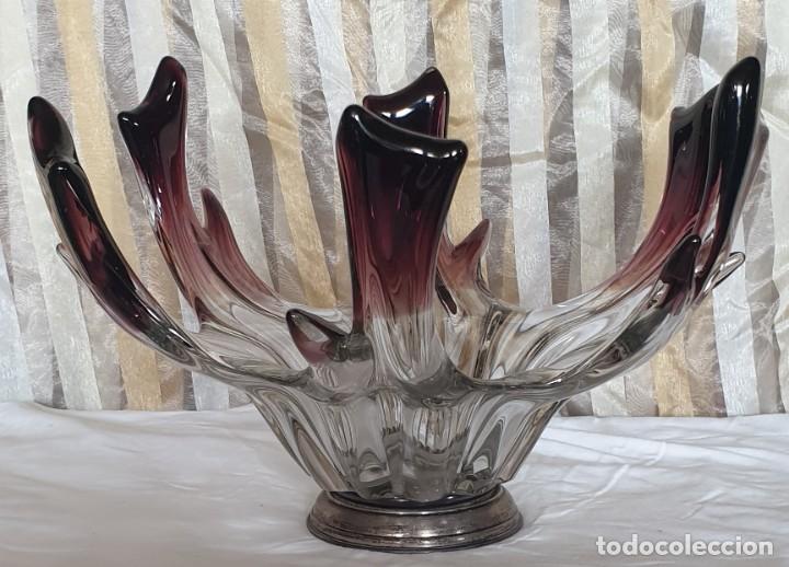 Vintage: Centro de mesa de Cristal - Foto 1