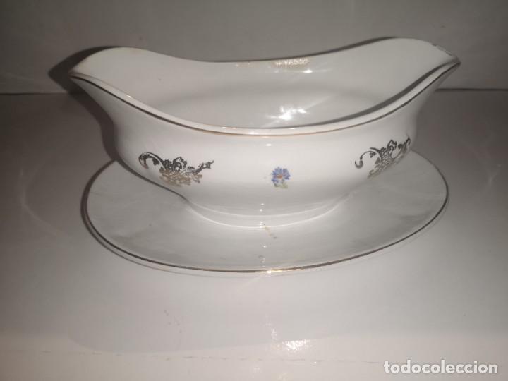 Vintage: Salsera de Porcelana San Claudio