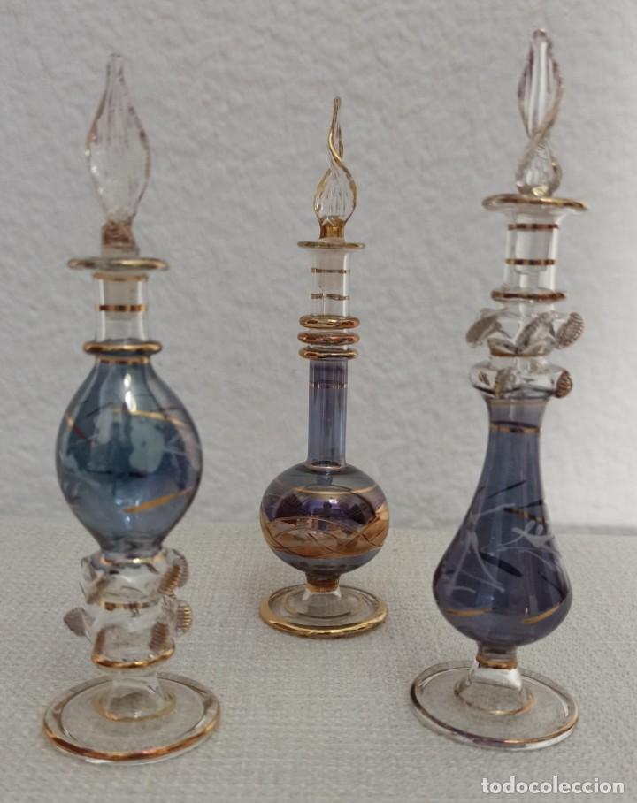 Vintage: PERFUMEROS EGIPCIOS CRISTAL - Foto 1