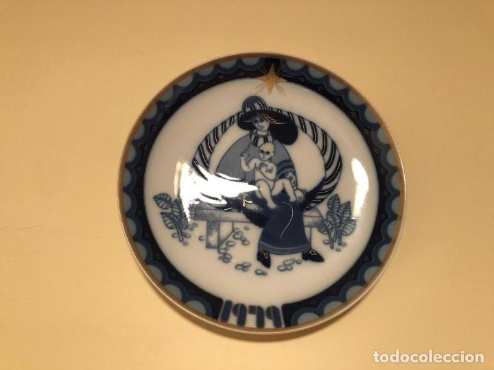 Vintage: Plato 1979 Navidad Santa Clara