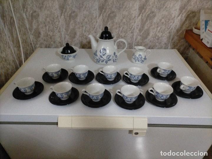 Vintage: JUEGO DE CAF&Eacute; POTENSA 11 SERVICIOS SIN ESTRENAR