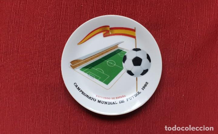 Vintage: AMG-1031 PLATO RECUERDO DE ESPA&Ntilde;A, CAMPEONATO MUNDIAL DE F&Uacute;TBOL 1982