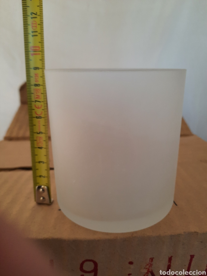 Vintage: Vaso ancho para Mini transl&uacute;cido.