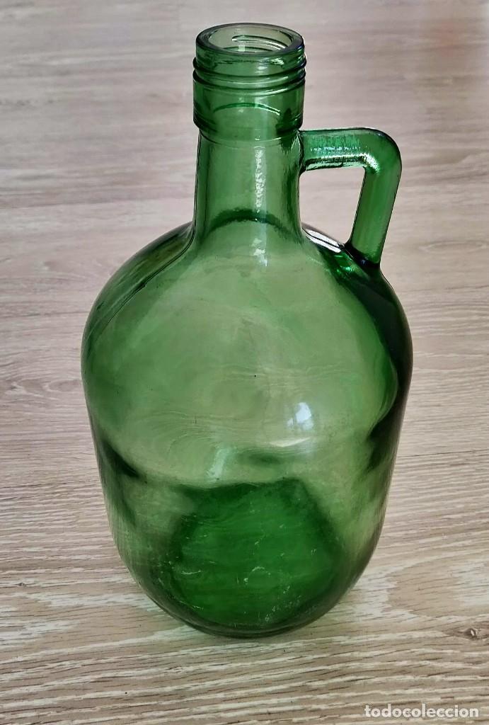 Vintage: Garrafa con asa de Vidrio - Foto 5