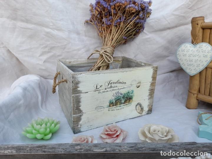 Vintage: Macetero madera - Foto 2