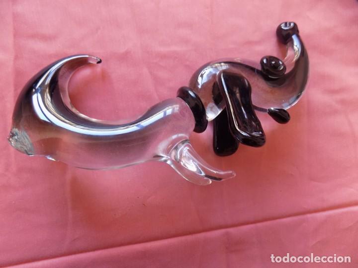 Vintage: PERRO DE CRISTAL MURANO. - Foto 1