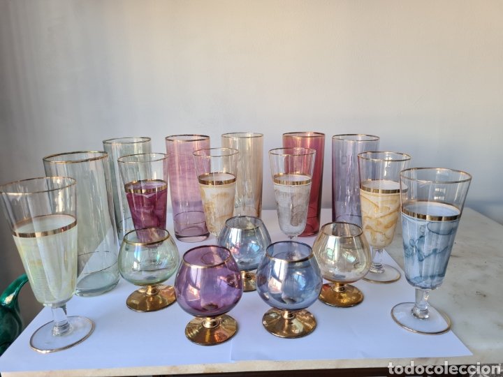 magnífica cristalería completa 6 servicios - 5 - Acheter Cristal et verre  ancien de Bohême sur todocoleccion