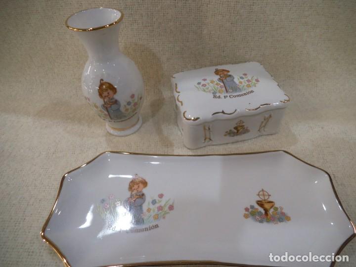 Vintage: CONJUNTO PORCELANA ( COMUNI&Oacute;N ) - Foto 2