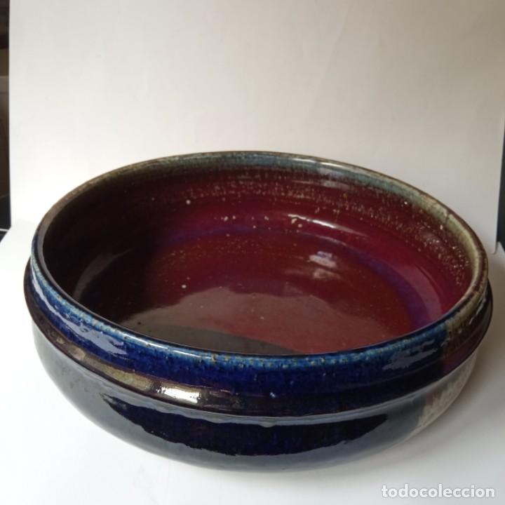 Vintage: FUENTE CENTRO MESA CERAMICA VIDRIADA