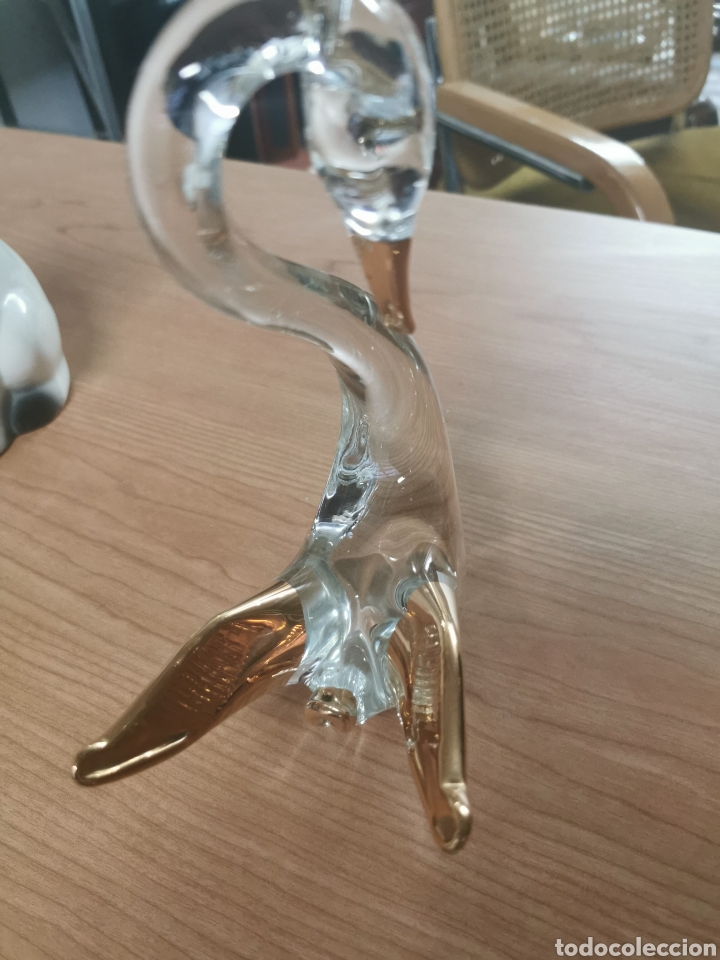 Vintage: Cisne cristal Murano - Foto 3
