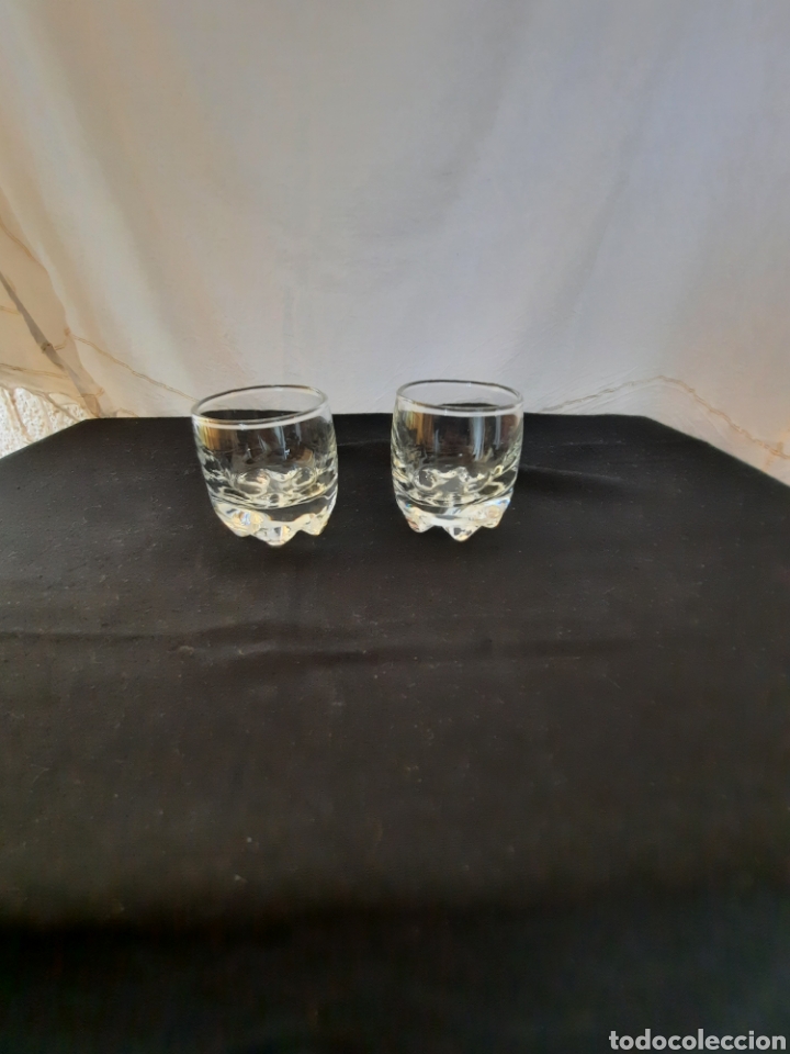 Vintage: Vaso de chupito cristal fabricado en Italia