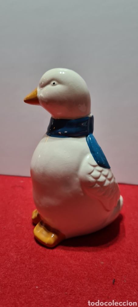 Vintage: Preciosa Figura de un pato .