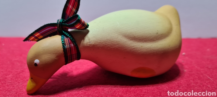 Vintage: Precioso pato de decoraci&oacute;n.