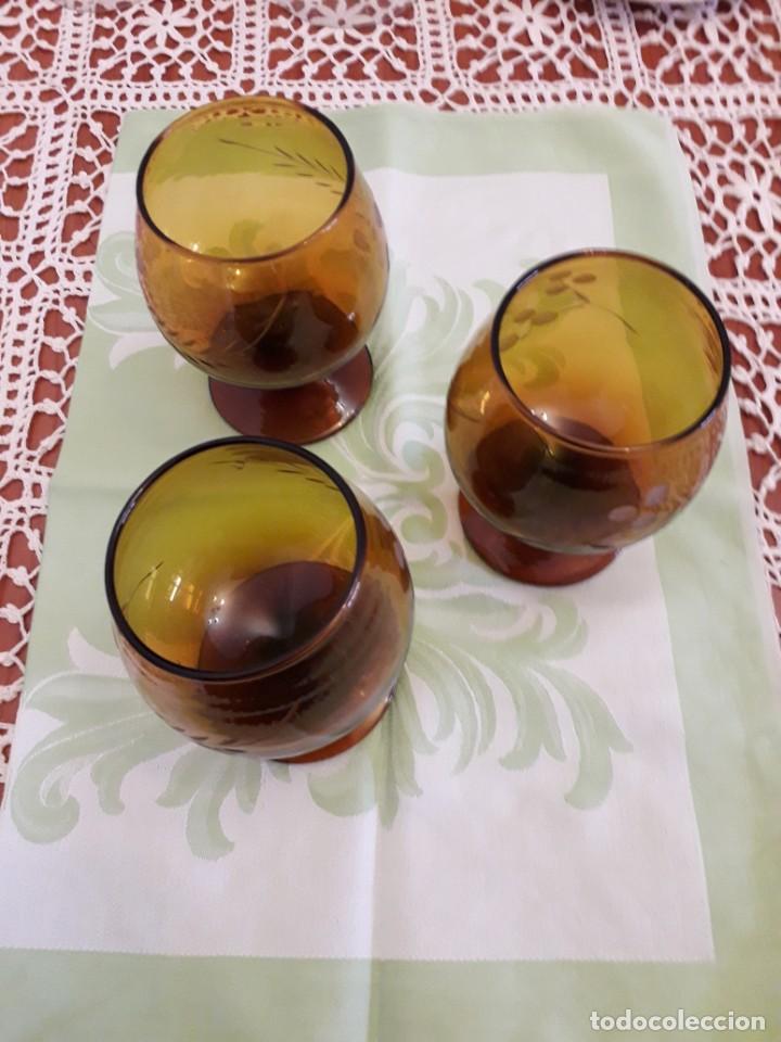 Vintage: Copas de co&ntilde;ac a&ntilde;os 70 - Foto 2