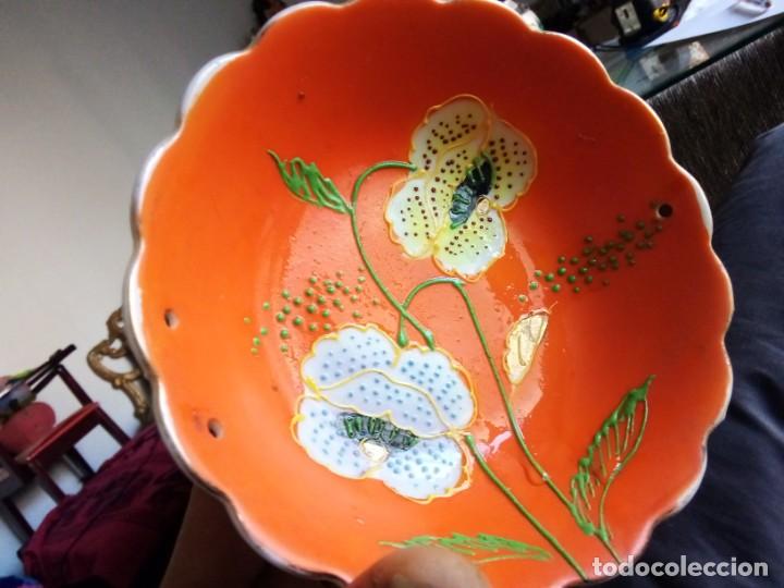 Vintage: Fino frutero Porcelana made on japan