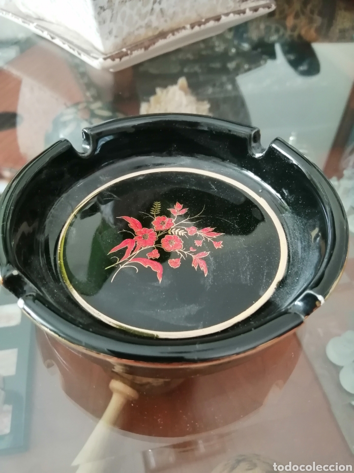 Vintage: Cenicero de ceramica