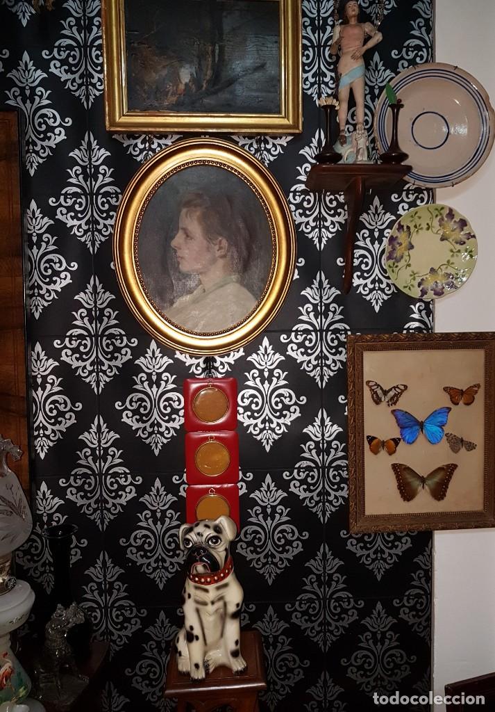 Vintage: CONSERVADO Y VINTAGE PERRO DE CERAMICA A&Ntilde;OS 1960-1970