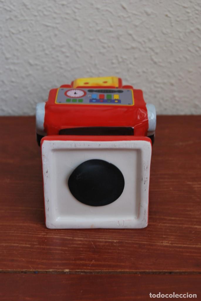 Vintage: HUCHA DE CER&Aacute;MICA - ROBOT - Foto 4