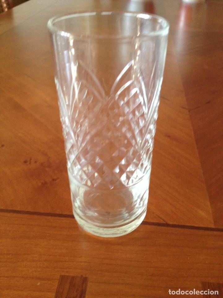 Vintage: Seis vasos con magnifica talla - Foto 5