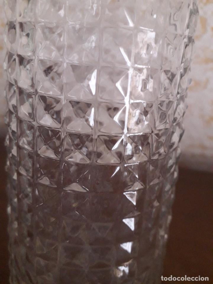 Vintage: Botella cristal tallado - Foto 2
