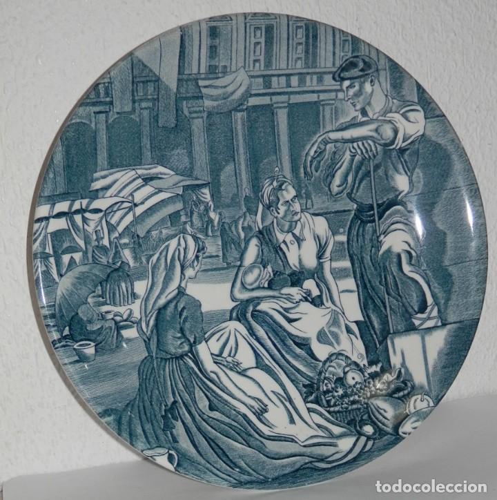 Vintage: PLATO DE CERAMICA DE LA CAJA DE AHORROS MUNICIPAL DE LA CIUDAD DE VICTORIA