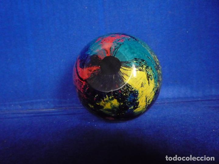 Vintage: PISAPAPEL CRISTAL MULTICOLOR - Foto 3
