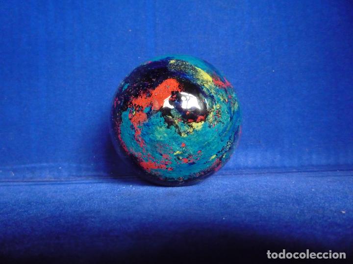 Vintage: PISAPAPEL CRISTAL MULTICOLOR - Foto 4