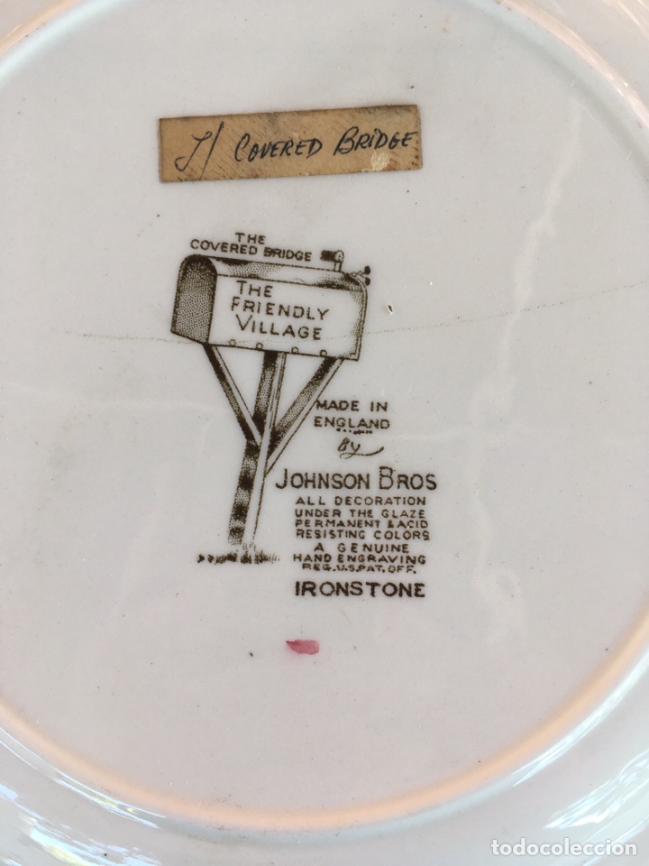 Vintage: DOS platos Johnson Bros - Foto 6