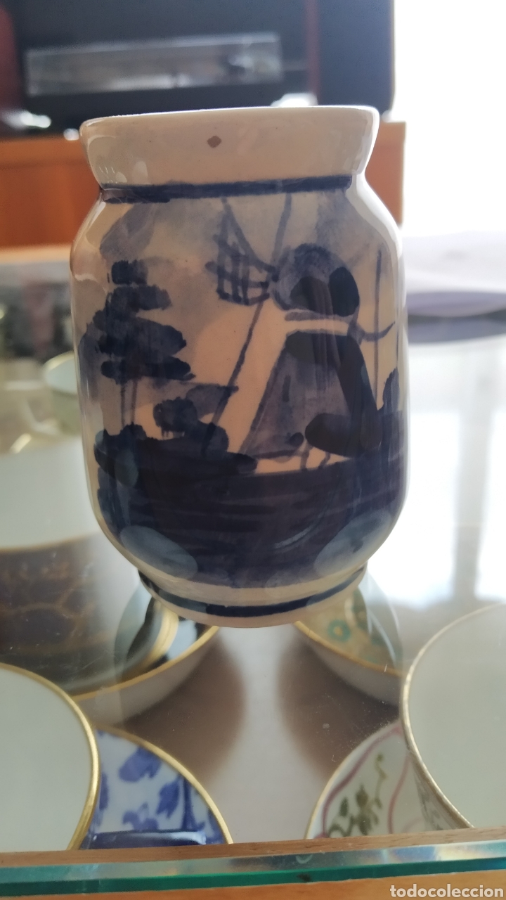 Vintage: PEQUE&Ntilde;O JARRON DELFT - Foto 1